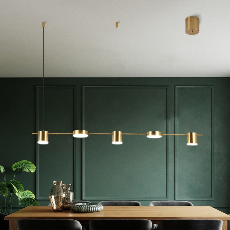 Linea Dining Room Pendant Lighting Minimalist Linear Bar - Oriento Arte